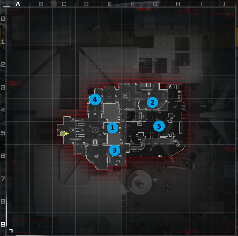 mw3 hardpoint rotations ranked play terminal tac map