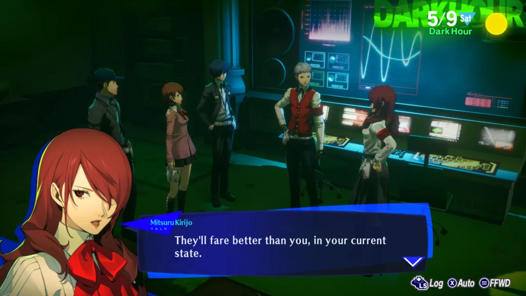 Persona 3 Reload review character dialogue