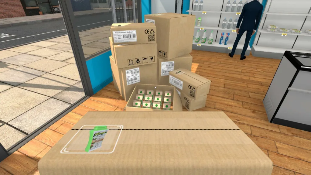 supermarket simulator storage boxes update