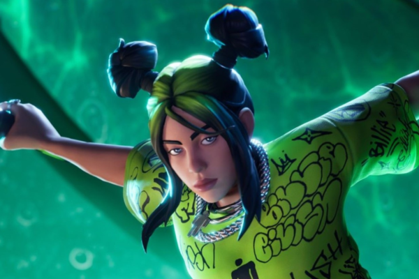 Billie Eilish skin Fortnite Festival Season 3