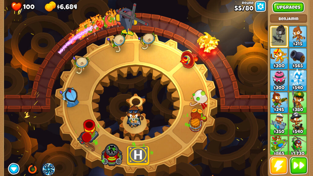 Bloons TD 6 cog level