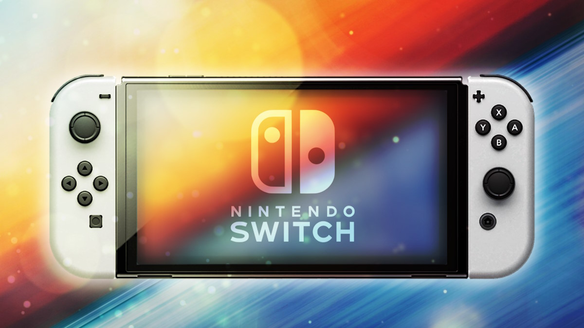 Art of the Nintendo Switch successor OLED.