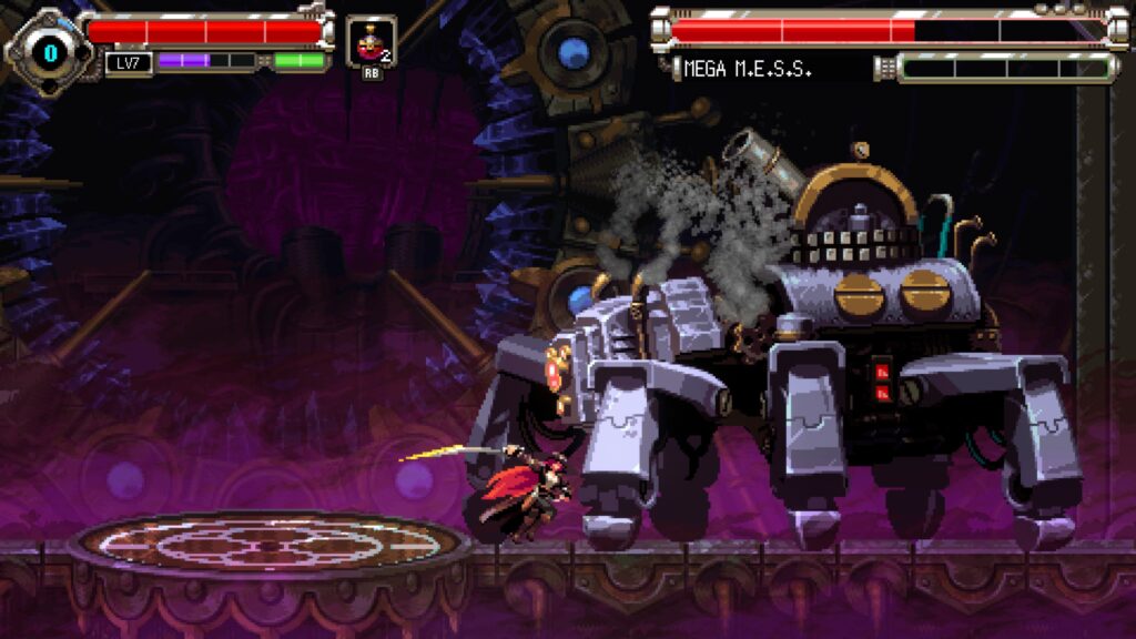 Gestalt: Steam & Cinder review boss fight