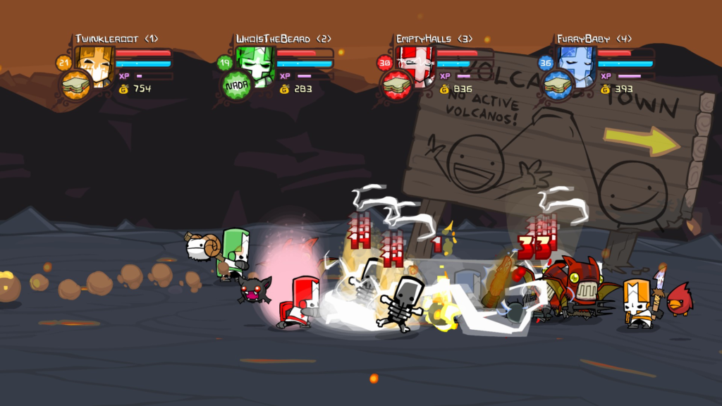 castle crashers Painter Boss Paradise DLC new character and steam workshop support