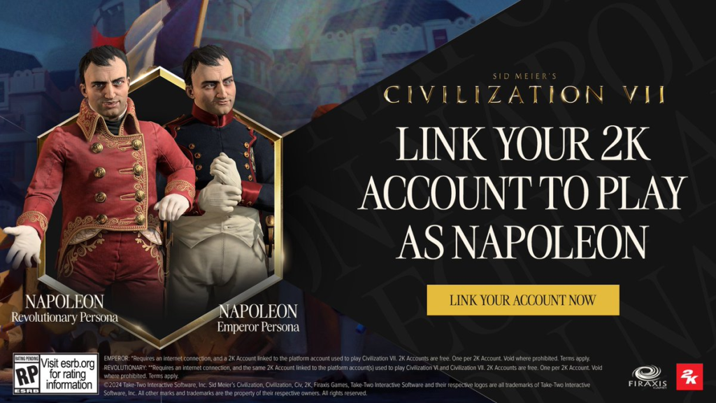 civilization 7 emperor and revolutionary napoleon 