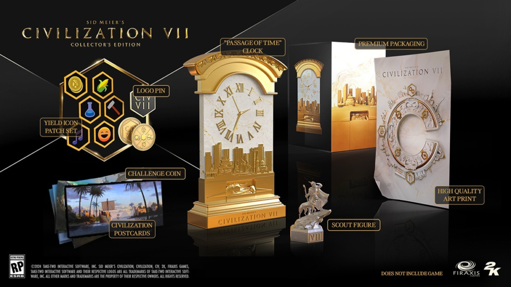 civilization 7 collector's edition contents