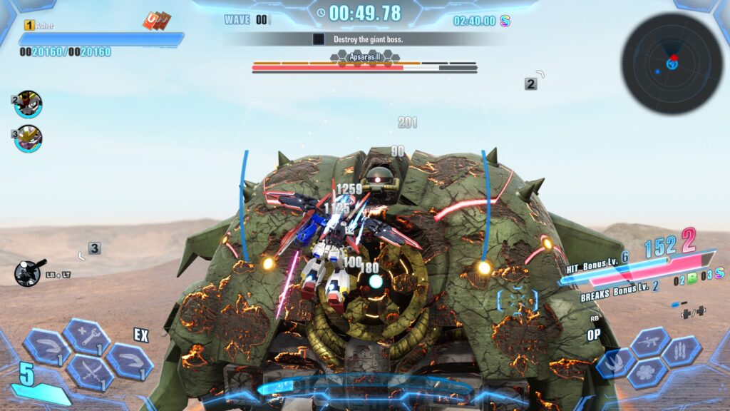 Gundam Breaker 4 review boss fight