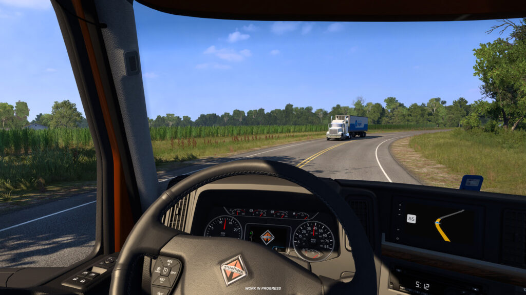 WIP screenshot of Louisiana in American Truck Simulator.