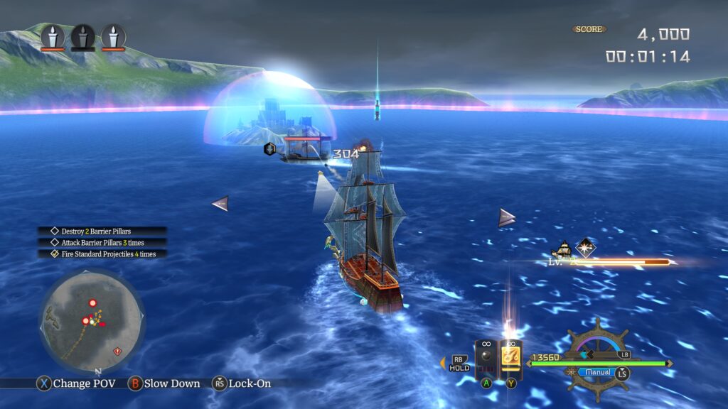 Ys X: Nordics review ship combat