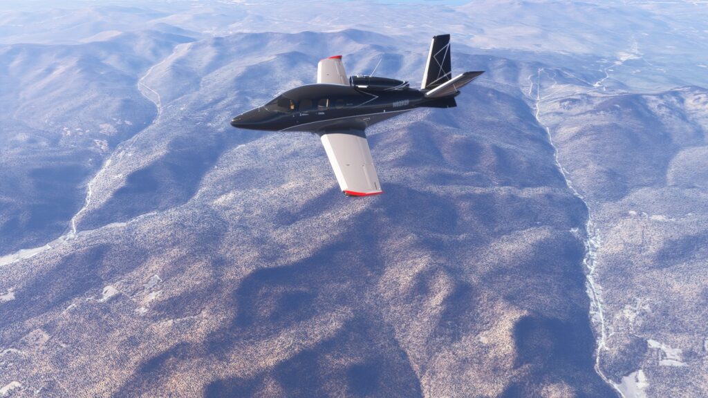 Screenshot of Microsoft Flight Simulator 2024 on PC.