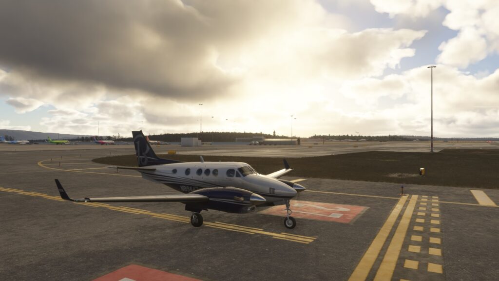 Screenshot of Microsoft Flight Simulator 2024 on PC.