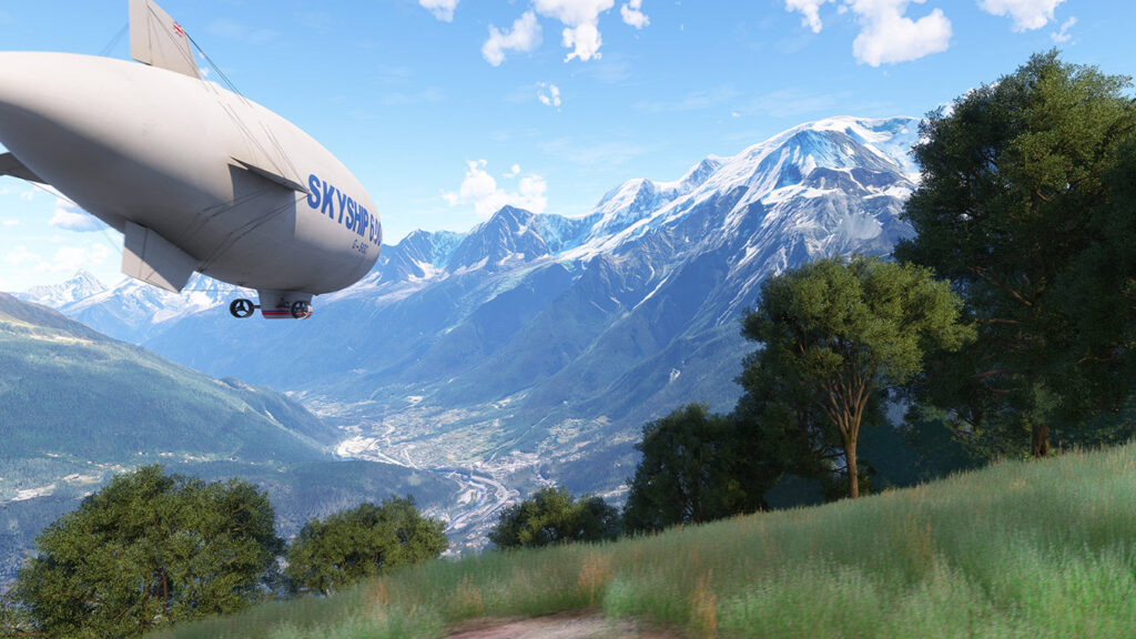 Promo screenshot for Microsoft Flight Simulator 2024.