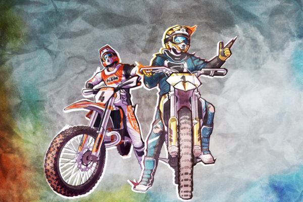 Official splash art for Riders Republic Dirt Bikes.