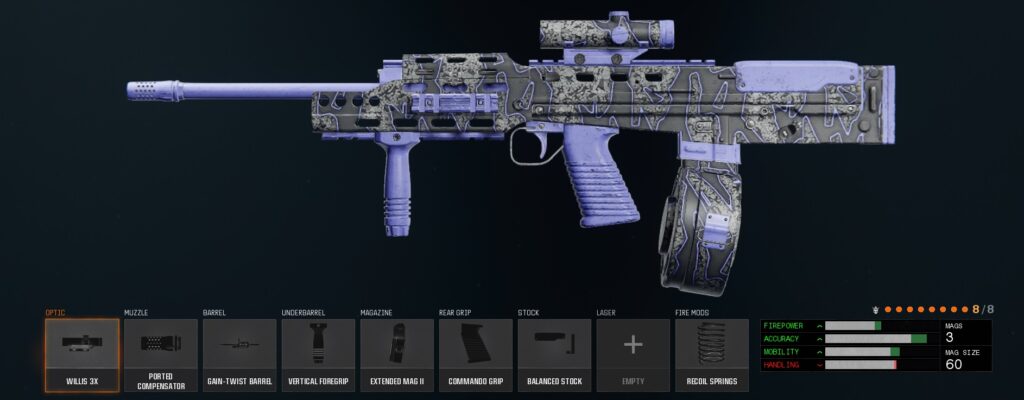 warzone gpr 91 build gunsmith attachments