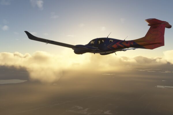 Screenshot of Microsoft Flight Simulator 2024 running on PC. Patch 3.