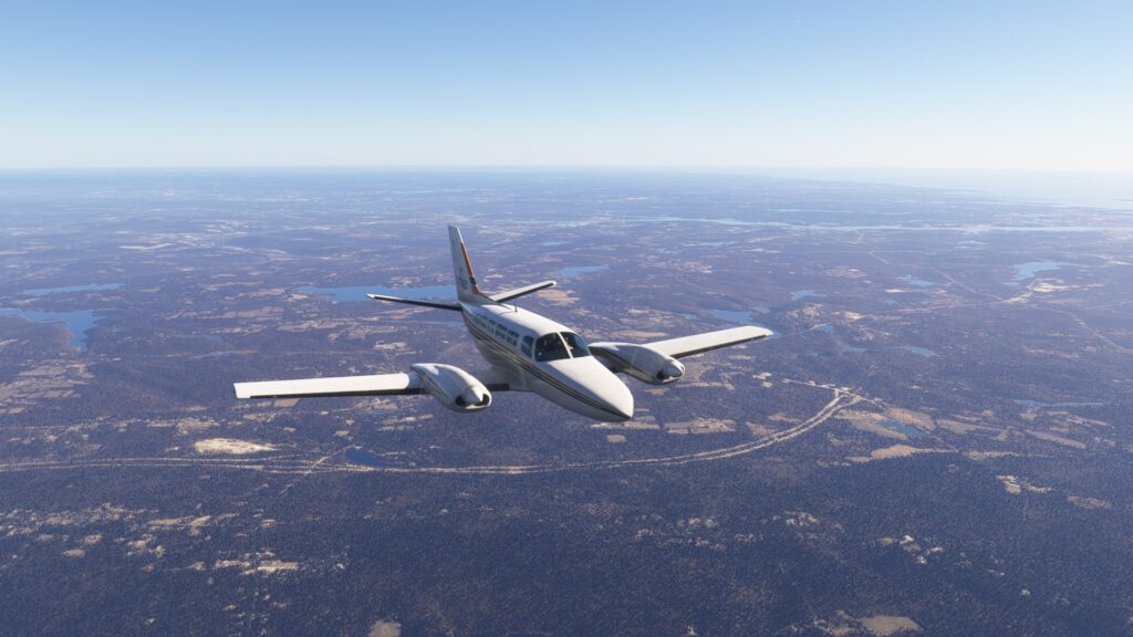 Screenshot of Microsoft Flight Simulator 2024 running on PC.