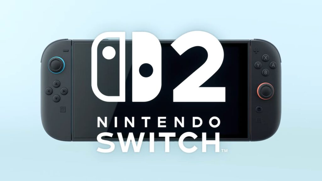 Nintendo Switch 2 with official logo. 