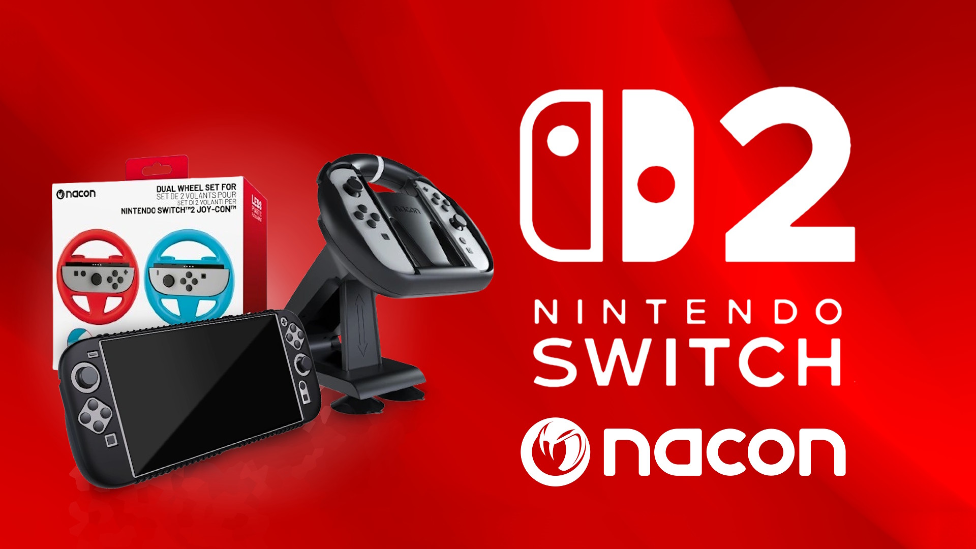 Nintendo Switch 2 accessories from Nacon.