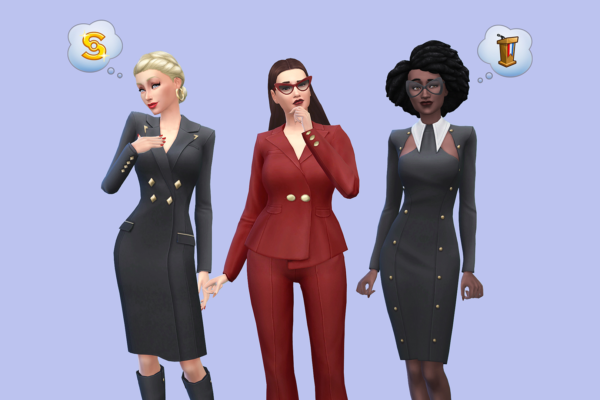 the sims 4 business chic creator kit