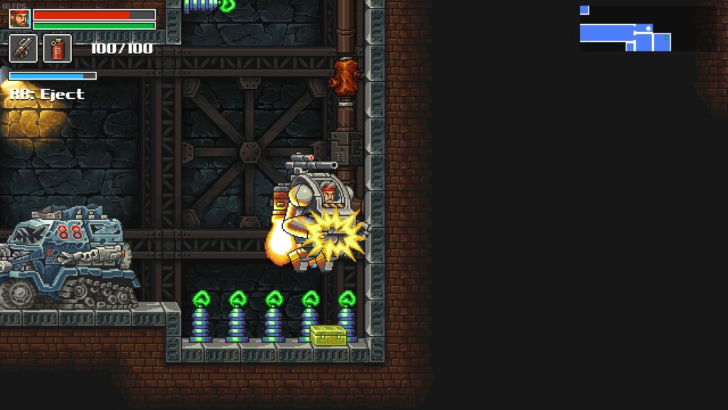 guns of fury review mech