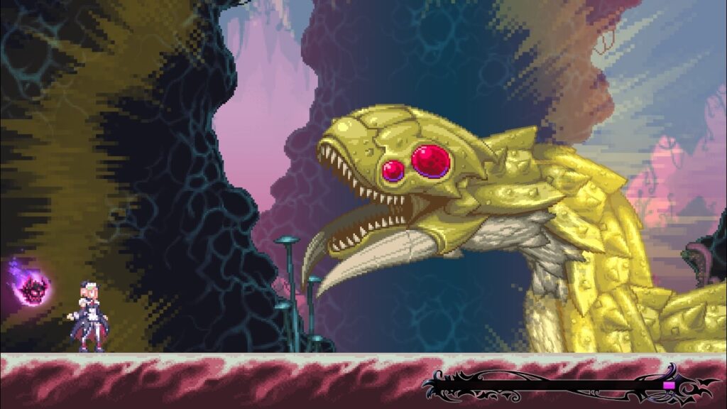 Gal Guardians Servants of the Dark review boss fight