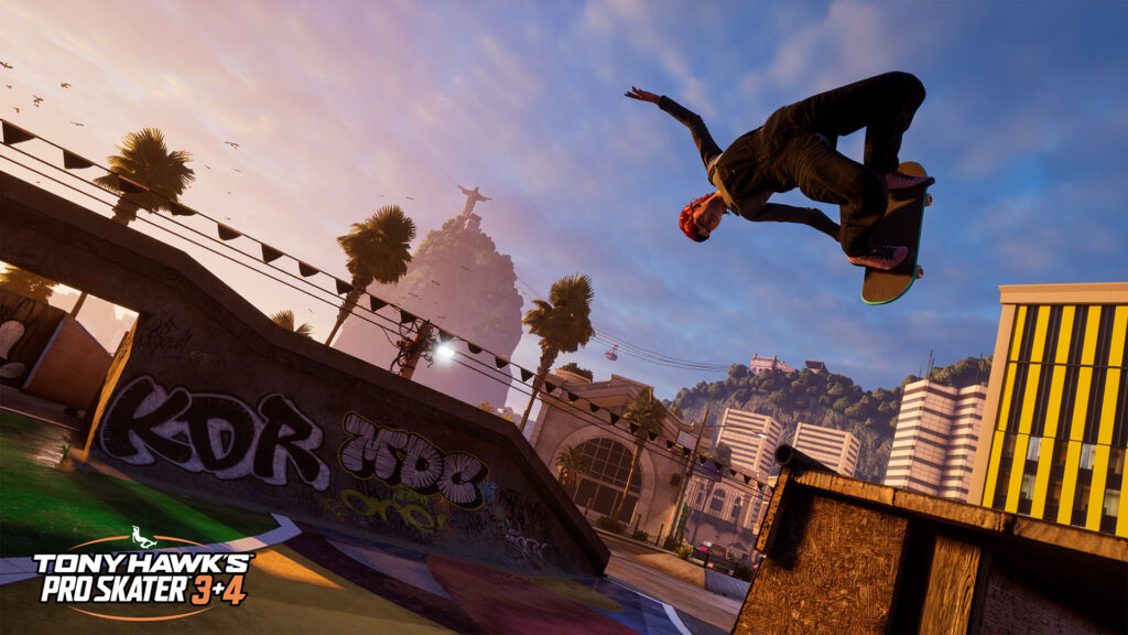 Official promo screenshot - Tony Hawk's Pro Skater 3 + 4.