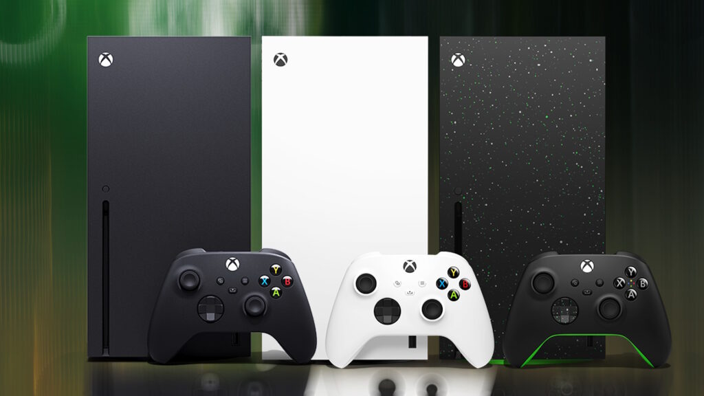 The Xbox Series X family. 