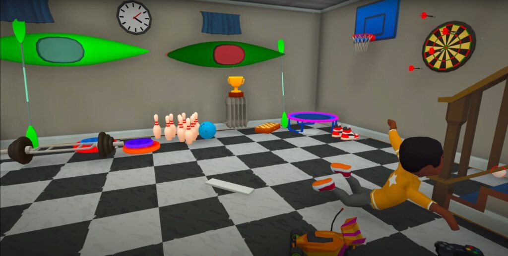 indoor baseball environments