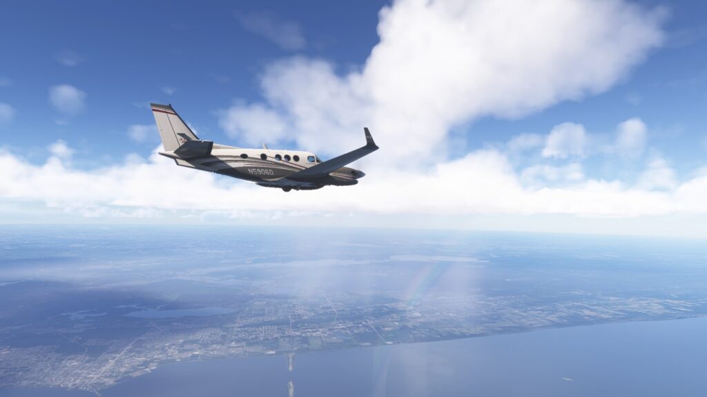 PC screenshot of Microsoft Flight Simulator 2024.