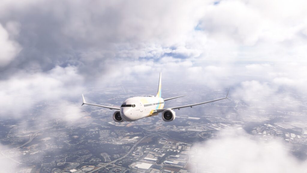 PC screenshot of Microsoft Flight Simulator 2024.