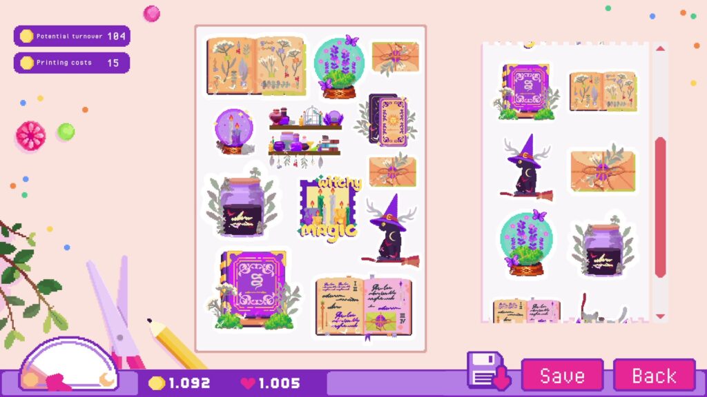 sticky business book of shadows dlc contents