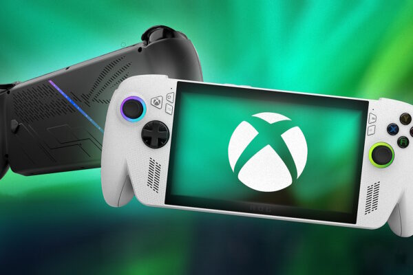 Renders of both the ROG Xbox Ally and Ally X.
