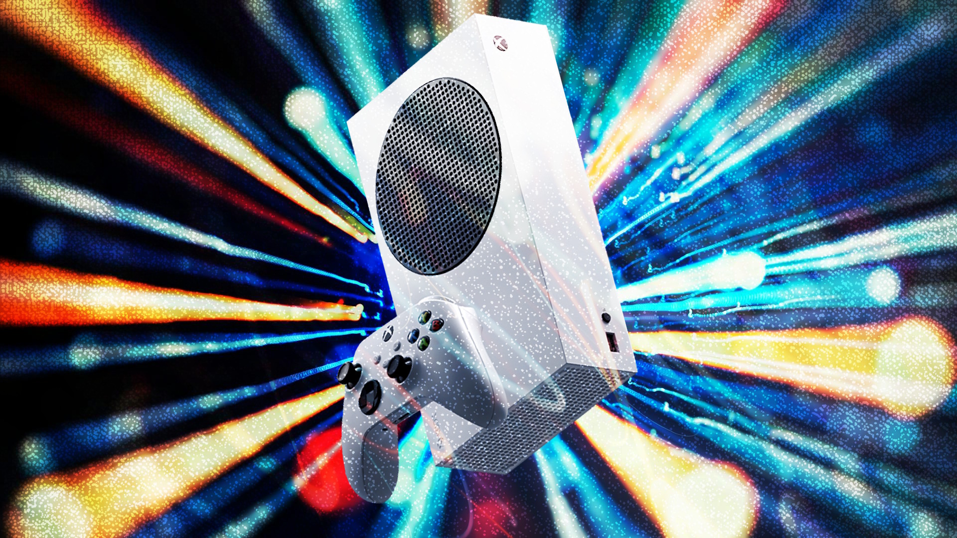 Render of the Xbox Series S.