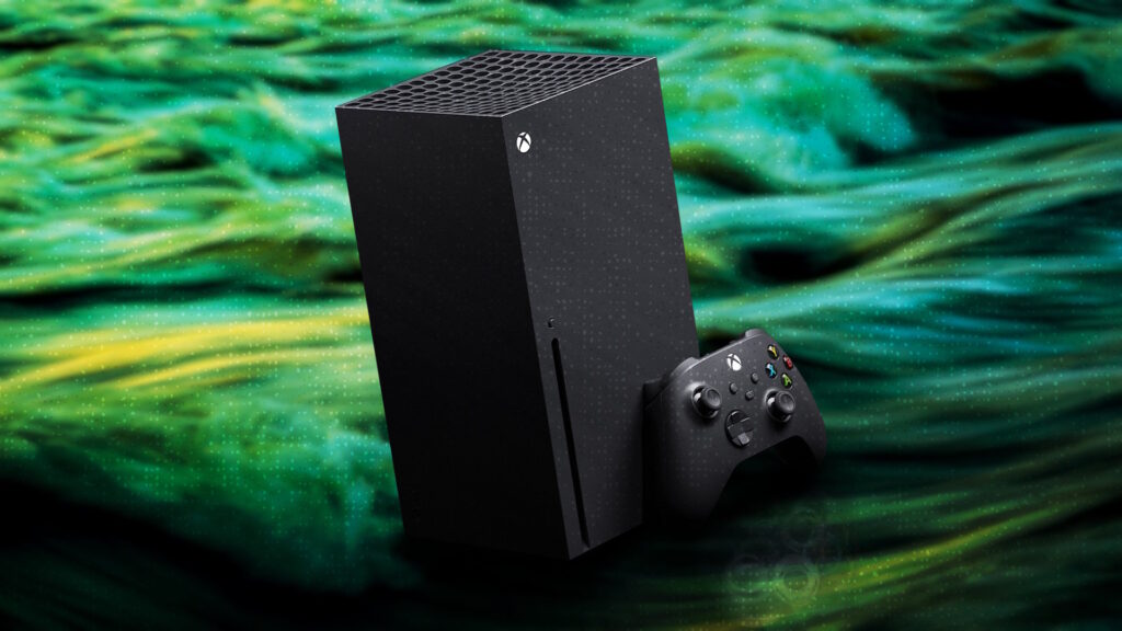 Render of the Xbox Series X.