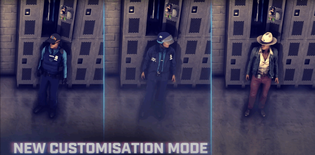 the precinct update customisation mode