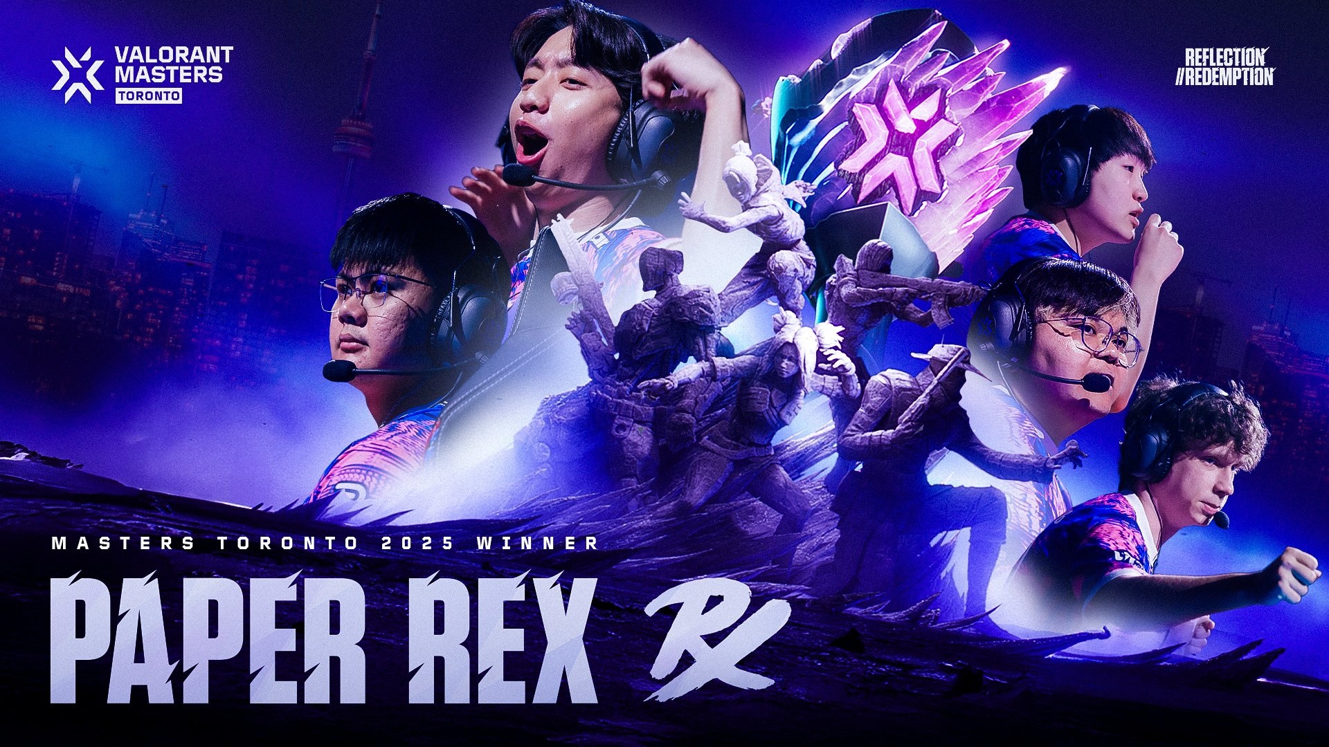 paper rex valorant masters toronto champions