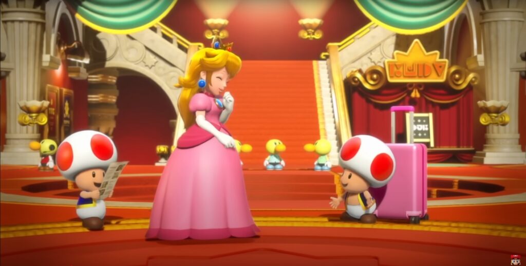 princess peach and toad voice actor