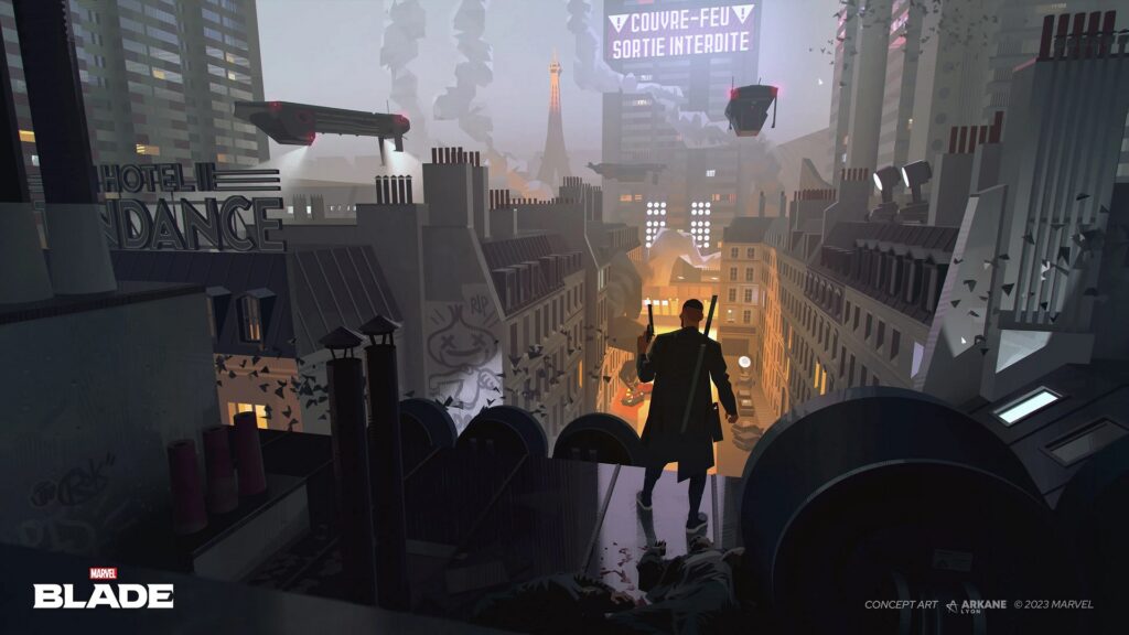marvel's blade paris concept art