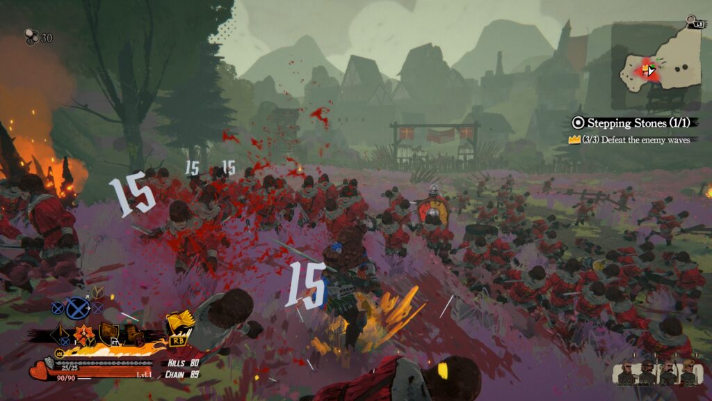 Tears of Metal combat