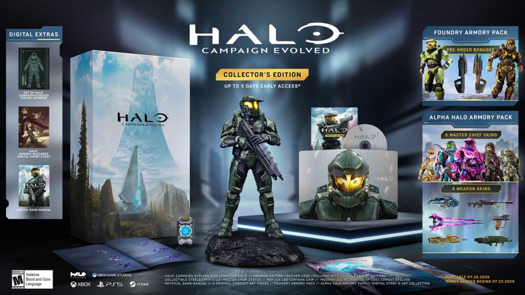 halo campaign evolved collector's edition