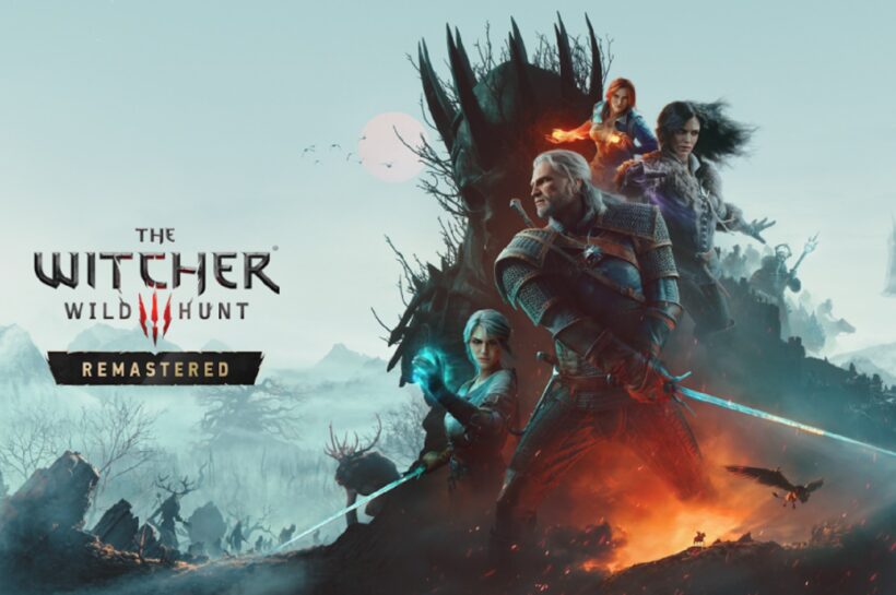 the witcher 3 wild hunt remastered keyart