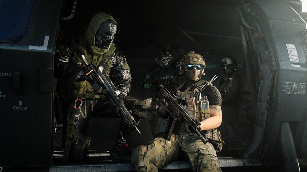 mw4 operators in helicopter