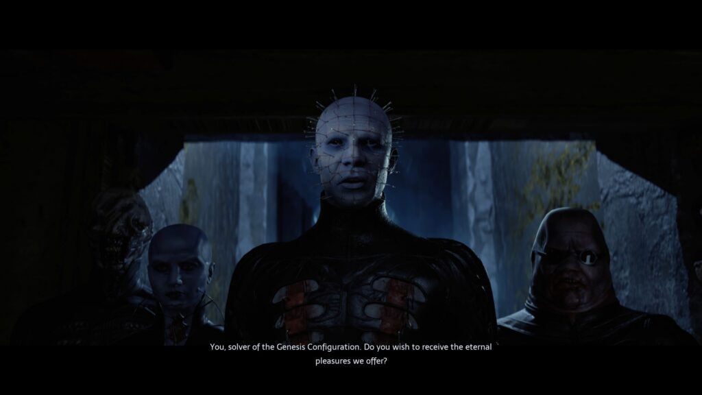 Hellraiser: Revival review dialogue