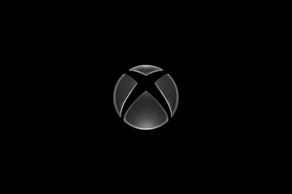 xbox logo black and white