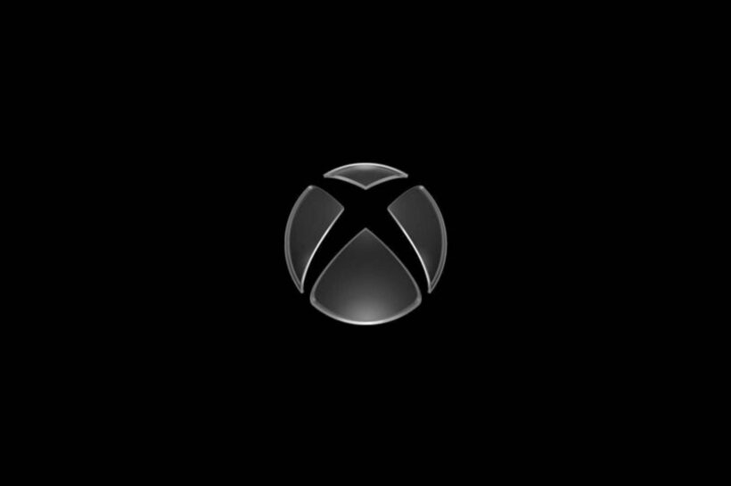xbox logo black and white